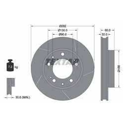 Tarcze Textar - TEX92033300
