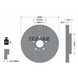 Tarcze Textar PRO