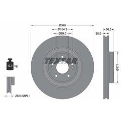 Tarcze Textar PRO+