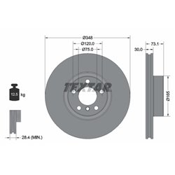 Tarcze Textar PRO+ - TEX92320505