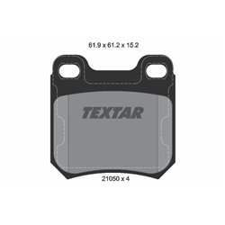 Klocki Textar - TEX2105002