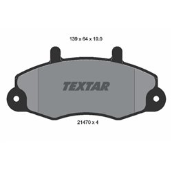 Klocki Textar - TEX2147001