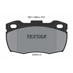 Klocki Textar - TEX2151902