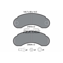 Klocki Textar - TEX2157302