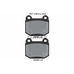 Klocki Textar - TEX2158001