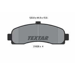 Klocki Textar - TEX2162601