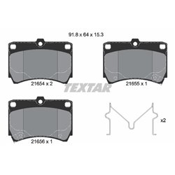 Klocki Textar - TEX2165404