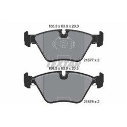 Klocki Textar - TEX2167703