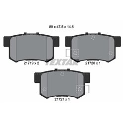 Klocki Textar - TEX2171901
