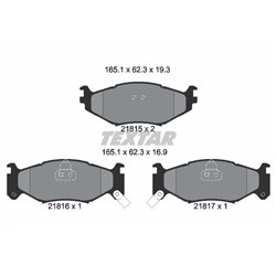 Klocki Textar - TEX2181501