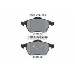 Klocki Textar - TEX2184802