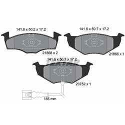 Klocki Textar - TEX2186801