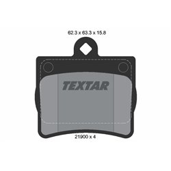 Klocki Textar - TEX2190003