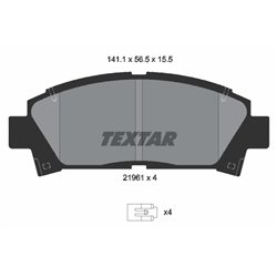 Klocki Textar - TEX2196102
