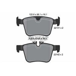 Klocki Textar - TEX2214101