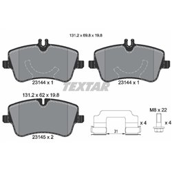 Klocki Textar - TEX2314401