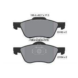 Klocki Textar - TEX2316001