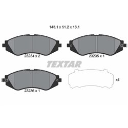 Klocki Textar - TEX2323401