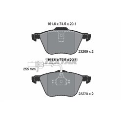 Klocki Textar - TEX2326903