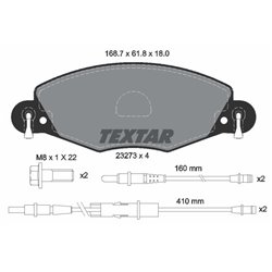 Klocki Textar - TEX2327301