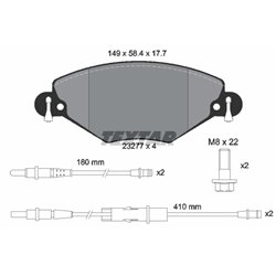 Klocki Textar - TEX2327701