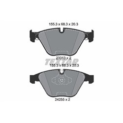 Klocki Textar - TEX2331301