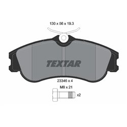Klocki Textar - TEX2334602