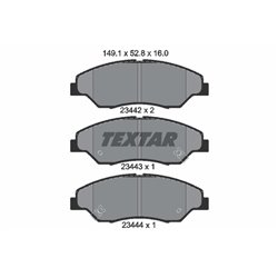 Klocki Textar - TEX2344201