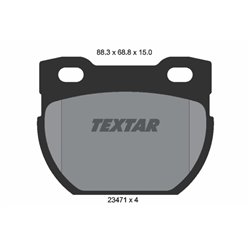Klocki Textar - TEX2347101