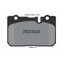 Klocki Textar - TEX2349901