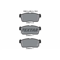 Klocki Textar - TEX2350701