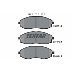 Klocki Textar - TEX2353601