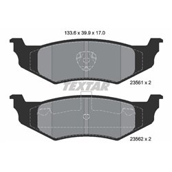 Klocki Textar - TEX2356102