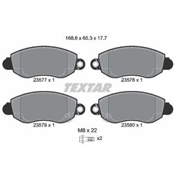 Klocki Textar - TEX2357701