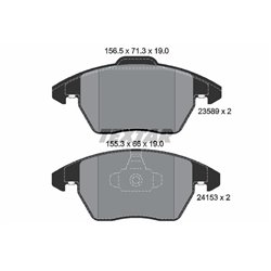 Klocki Textar - TEX2358901