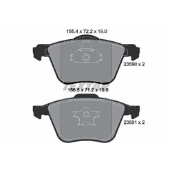 Klocki Textar - TEX2359001