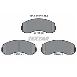 Klocki Textar - TEX2378401
