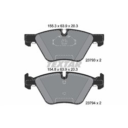 Klocki Textar - TEX2379301