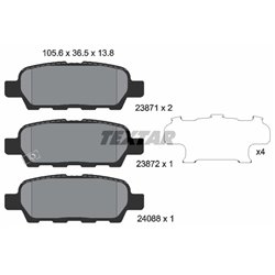 Klocki Textar - TEX2387101