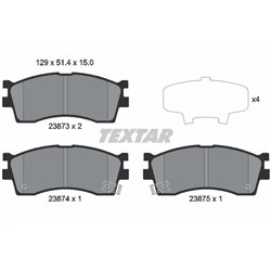 Klocki Textar - TEX2387301