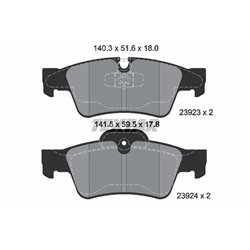 Klocki Textar - TEX2392301