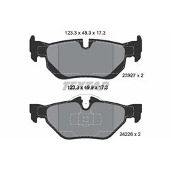 Klocki Textar - TEX2392701