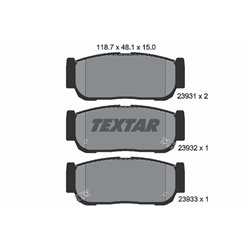 Klocki Textar - TEX2393101