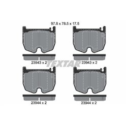 Klocki Textar - TEX2394301