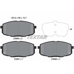 Klocki Textar - TEX2396601