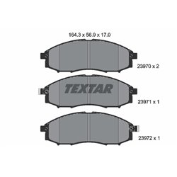 Klocki Textar - TEX2397001