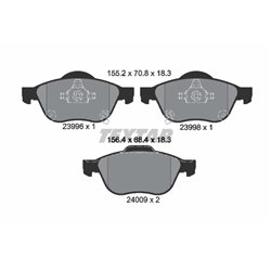 Klocki Textar - TEX2399601