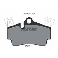 Klocki Textar - TEX2401001