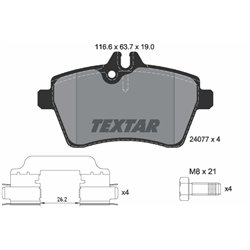 Klocki Textar - TEX2407702