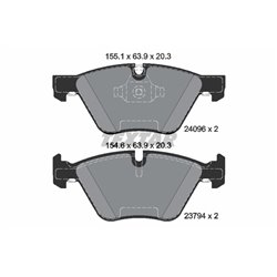 Klocki Textar - TEX2409601